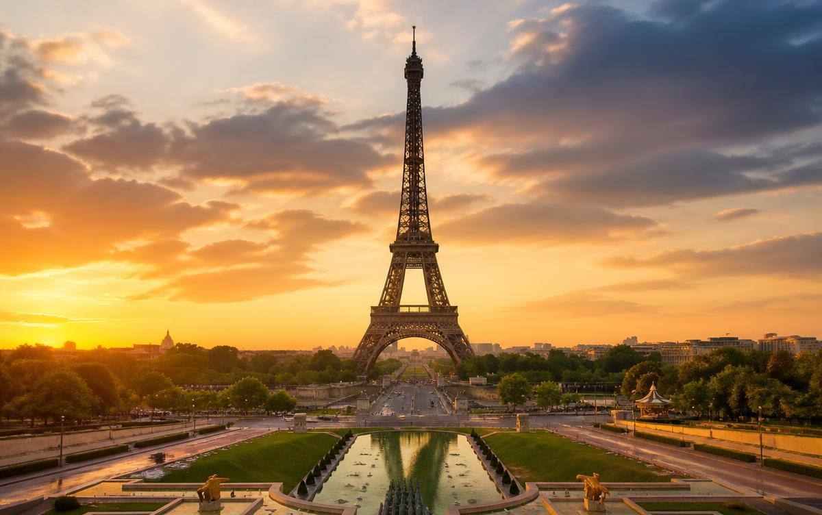 Eiffel Tower in Paris, France, where YOT LTD runs VAT-registered operations