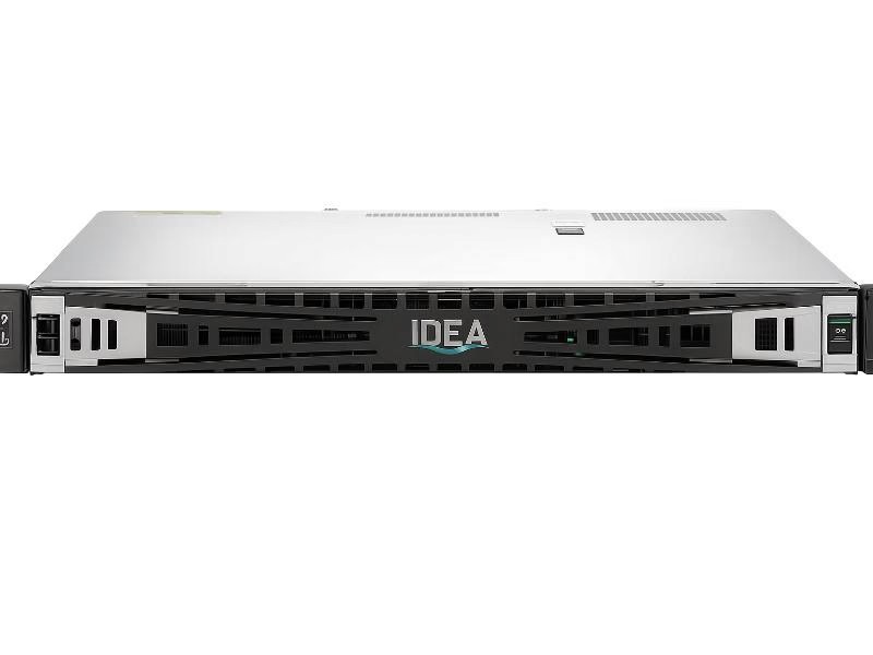 IDEA SR-100 certified 1U rack application server front view with IDEA branding