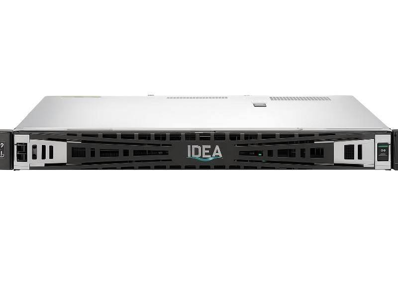 IDEA SR-100 certified 1U rack application server front view with IDEA branding